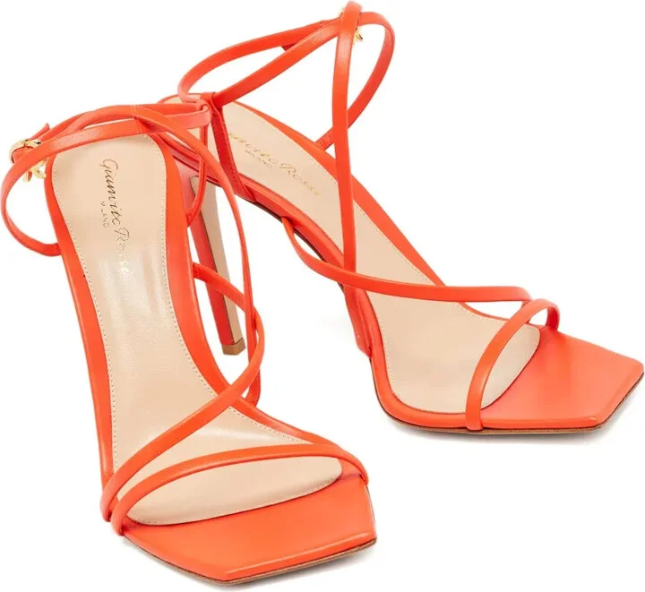 Pre-owned 100mm strappy sandals - Image 2