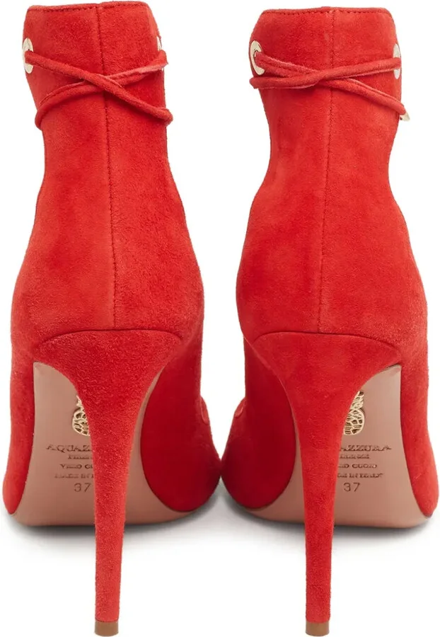 pre-owned 100mm Tango laced sandals - Image 4