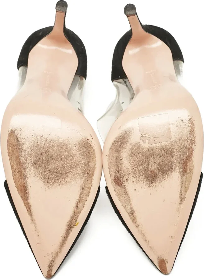Pre-Owned 100mm Transparent-Panel Pumps - Image 4