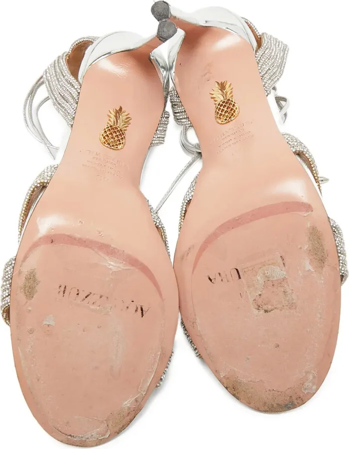 pre-owned 105 Ari crystal-embellished sandals - Image 5