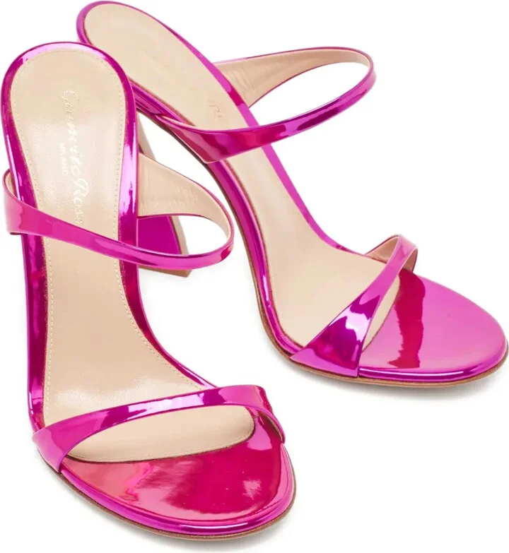 pre-owned 105mm Aura strappy sandals - Image 2