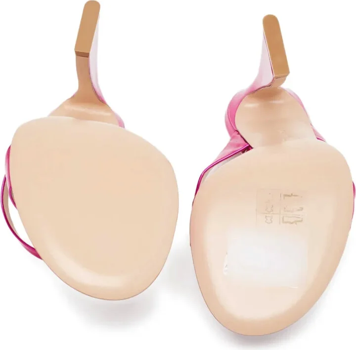 pre-owned 105mm Aura strappy sandals - Image 4