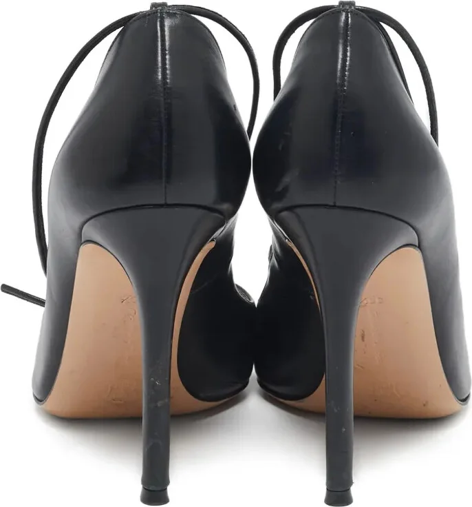 pre-owned 105mm Femi lace-up pumps - Image 3