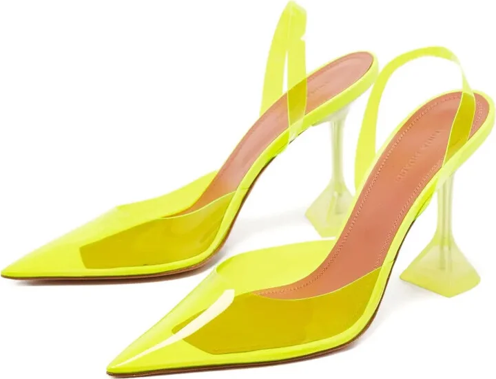 pre-owned 105mm Holli Glass pumps - Image 2