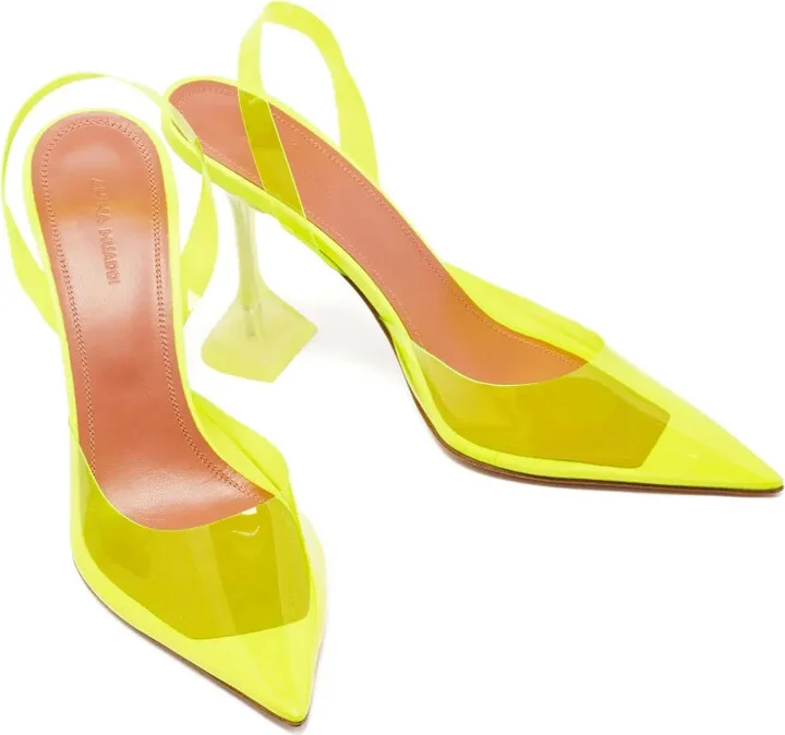 pre-owned 105mm Holli Glass pumps - Image 3