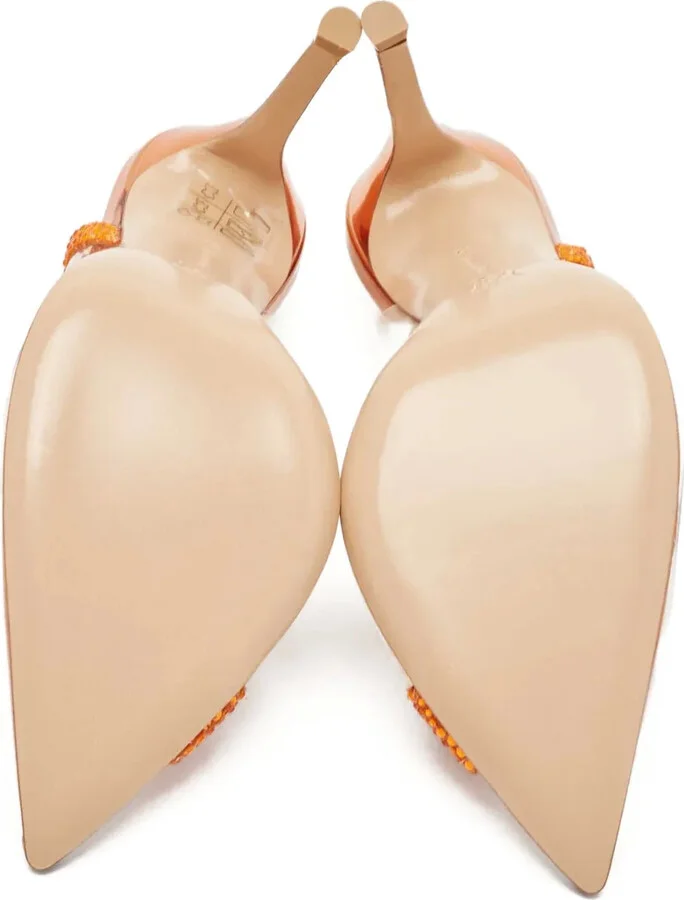 pre-owned 105mm Hortensia pumps - Image 4