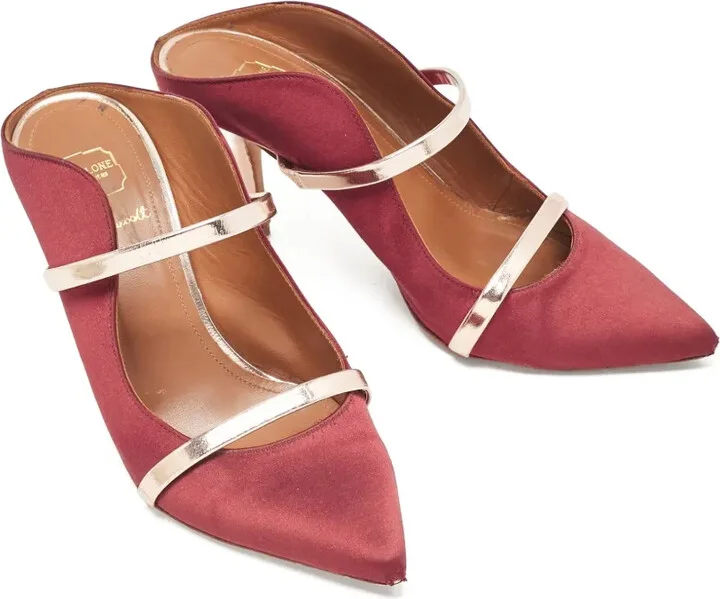 pre-owned 105mm Maureen pointed-toe mules - Image 2