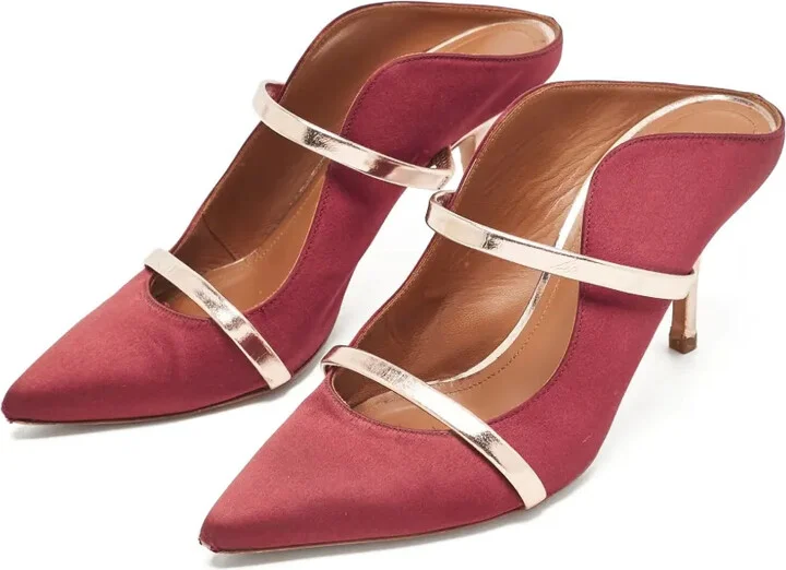 pre-owned 105mm Maureen pointed-toe mules - Image 3
