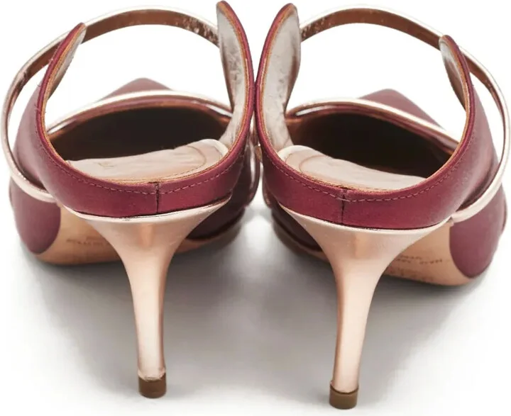 pre-owned 105mm Maureen pointed-toe mules - Image 4