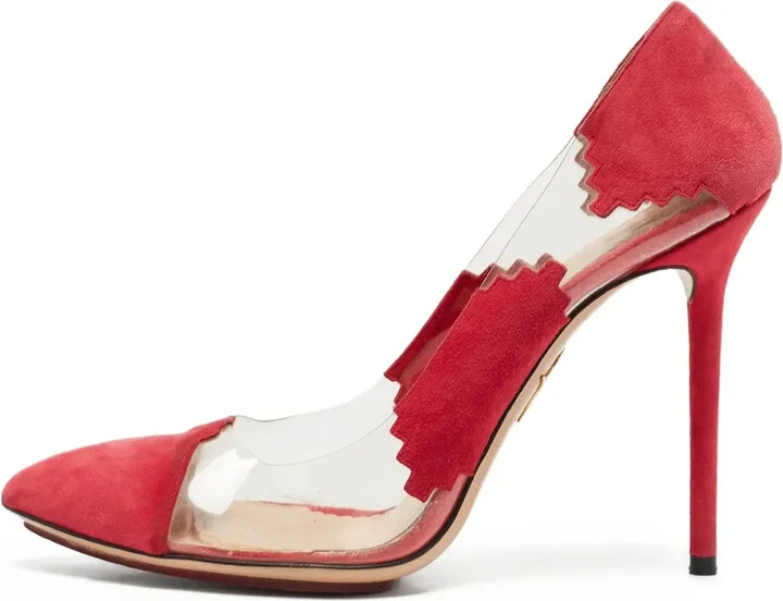 pre-owned 105mm Montana stiletto pumps