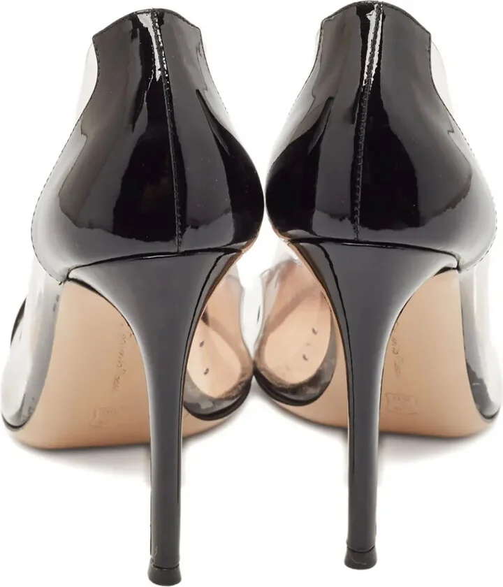 Pre-owned 105mm panelled pumps - Image 3