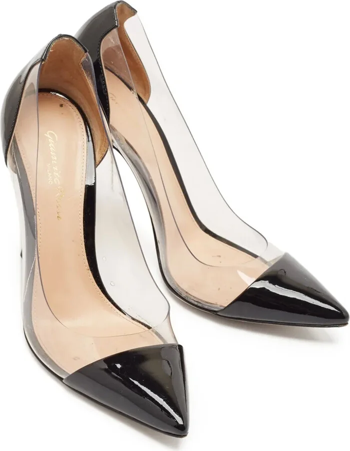 Pre-owned 105mm panelled pumps - Image 5