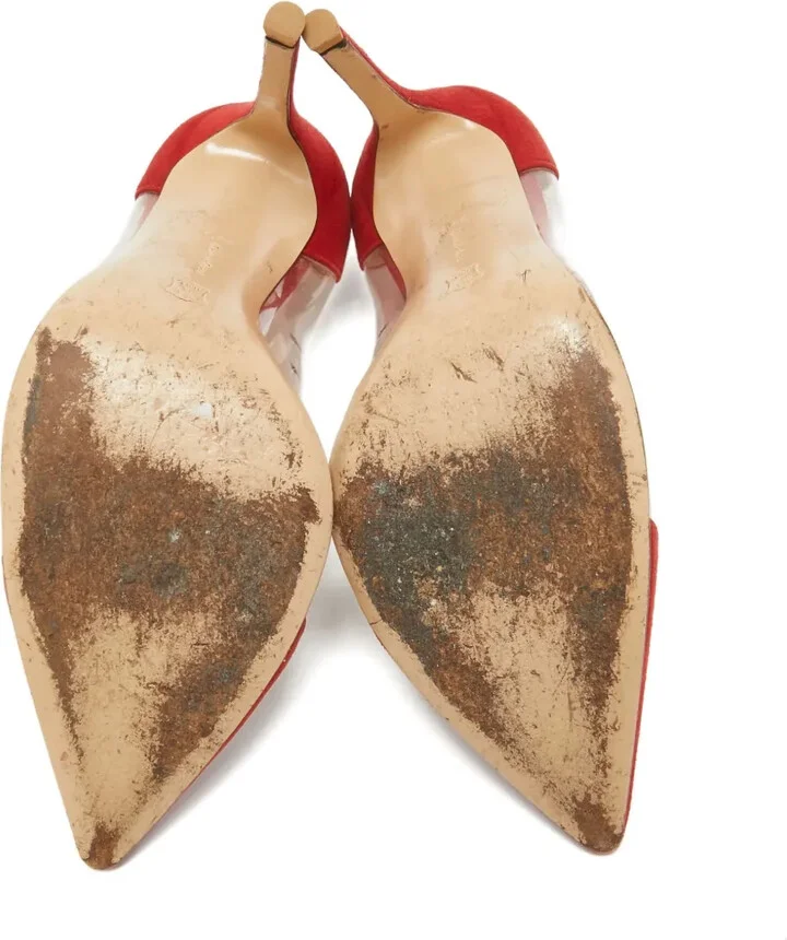 Pre-owned 105mm panelled pumps - Image 5