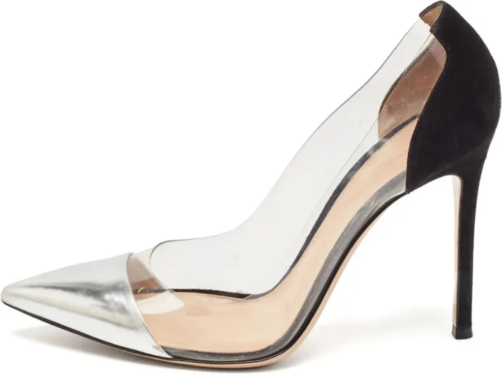 Pre-Owned 105mm Pointed-Toe Pumps