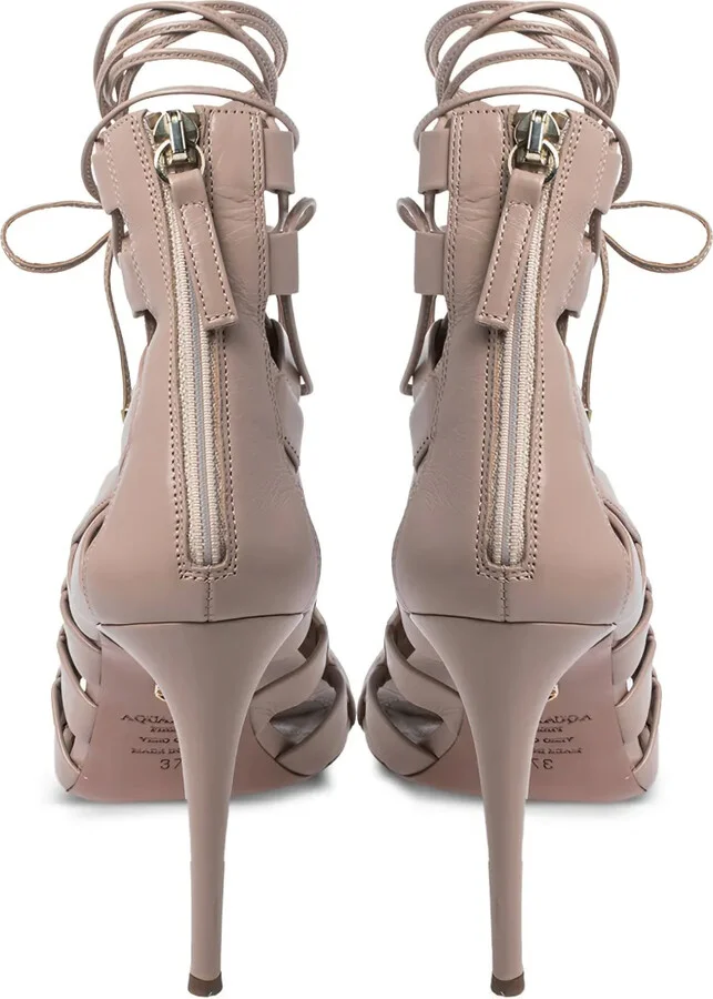 Pre-Owned 105mm Strappy Sandals - Image 4