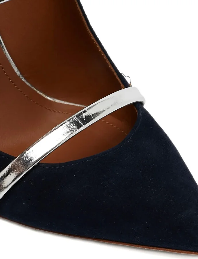 Pre-Owned 105mm Suede Mules - Image 5