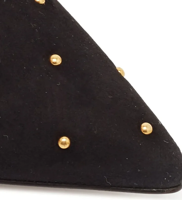 pre-owned 105mm Tyler stud-embellished pointed-toe pumps - Image 5