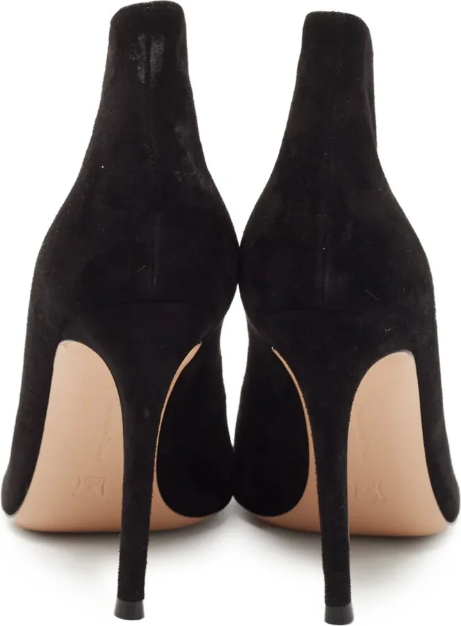 pre-owned 105mm Vamp peep-toe ankle boots - Image 3
