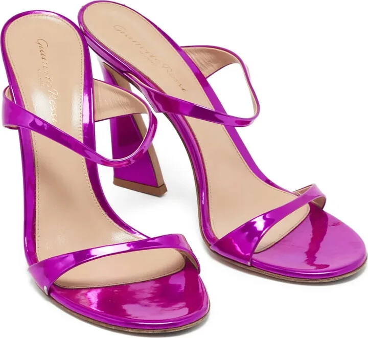 pre-owned 110mm Aura strappy sandals - Image 3