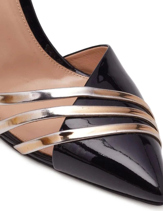 pre-owned 110mm Avenue strappy pointed-toe pumps - Image 5