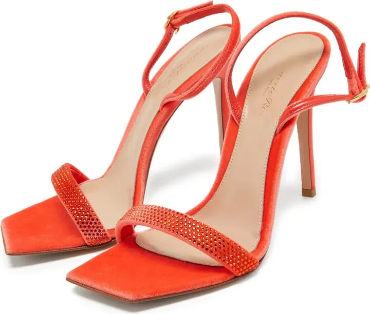 pre-owned 110mm Britney strappy sandals - Image 3