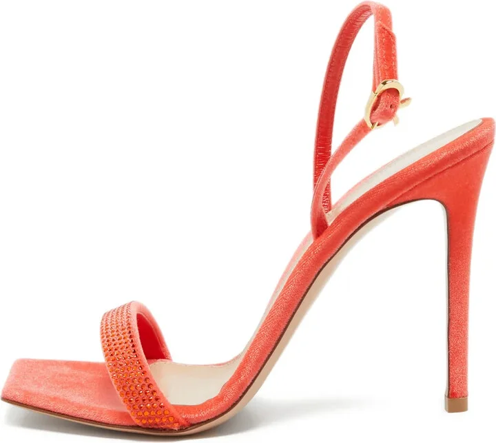 pre-owned 110mm Britney strappy sandals