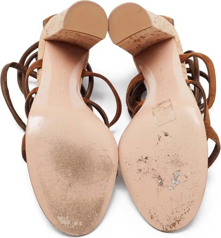 pre-owned 110mm Cayman sandals - Image 5