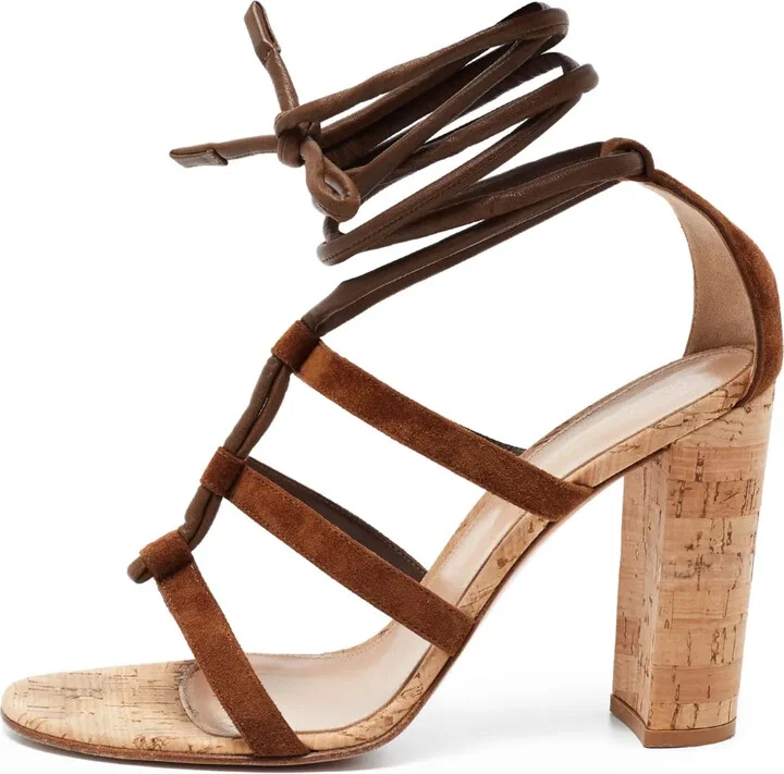 pre-owned 110mm Cayman sandals