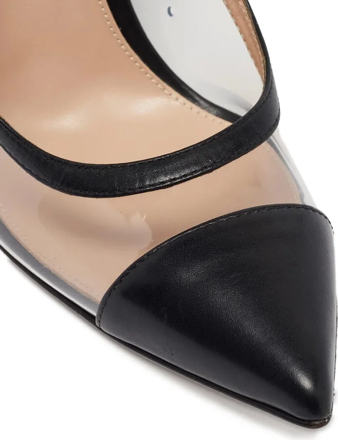 Pre-Owned 110mm Clear-Panel Pumps - Image 5