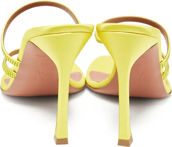 Pre-Owned 110mm crystal-embellished heeled sandals - Image 3