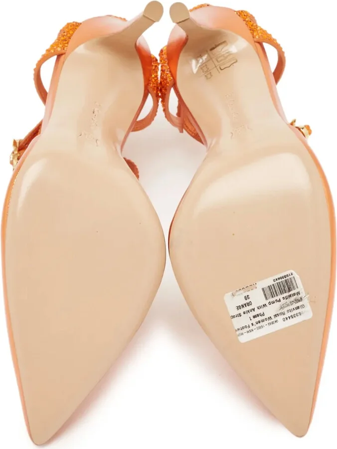 Pre-owned 110mm crystal-embellished sandals - Image 4