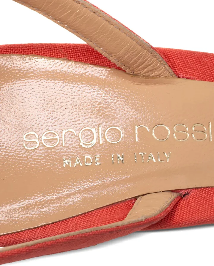 Pre-Owned 110mm Embroidered Cork-Sole Sandals - Image 5