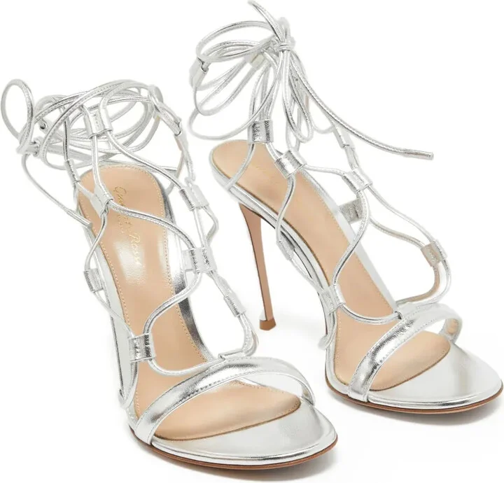 pre-owned 110mm Giza sandals - Image 3