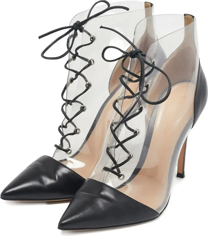 pre-owned 110mm Helmut lace-up boots - Image 2