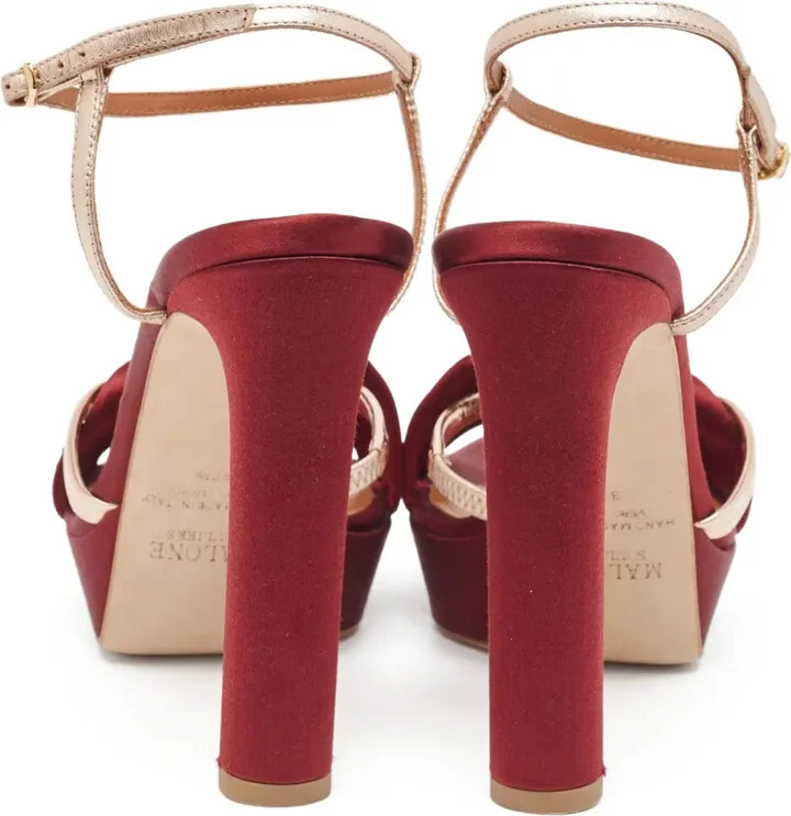pre-owned 110mm Lauren platform sandals - Image 4
