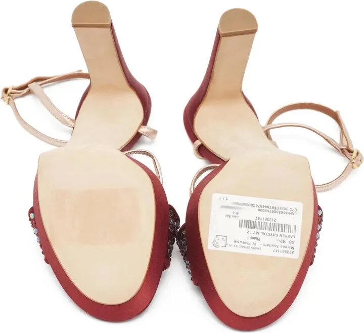 pre-owned 110mm Lauren platform sandals - Image 5
