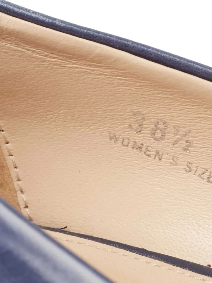 Pre-Owned 110mm Leather Pumps - Image 5