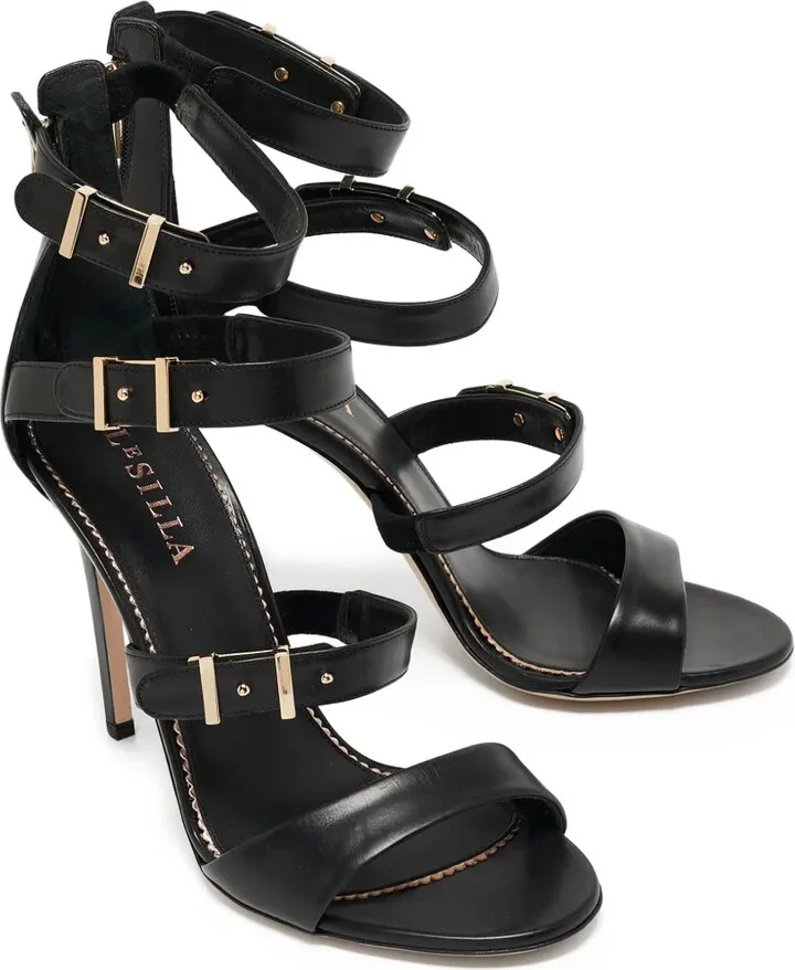 pre-owned 110mm Minerva strappy sandals - Image 2