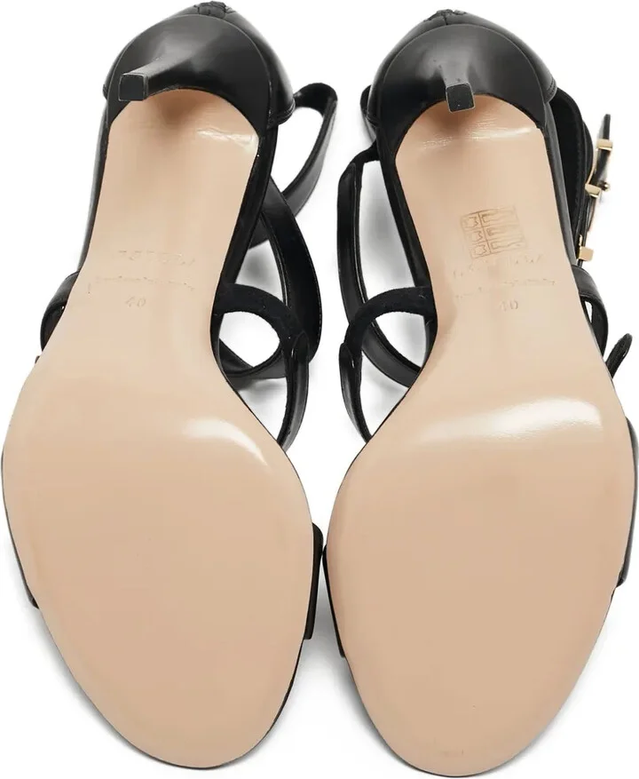 pre-owned 110mm Minerva strappy sandals - Image 5