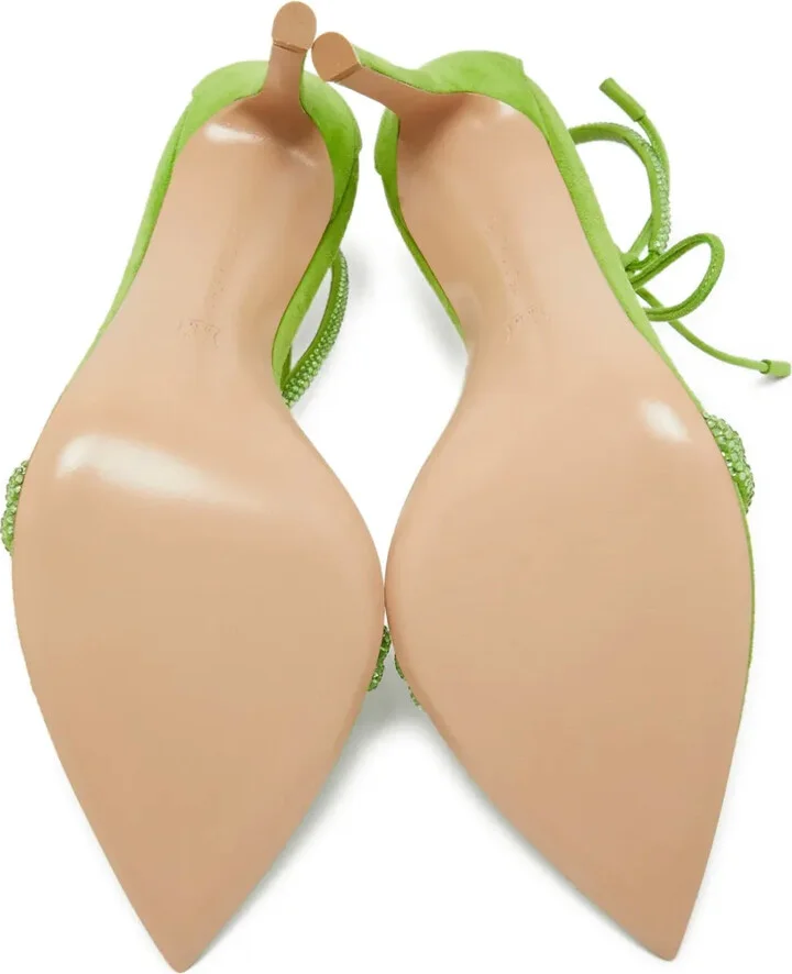 pre-owned 110mm Montecarlo strappy stiletto sandals - Image 5
