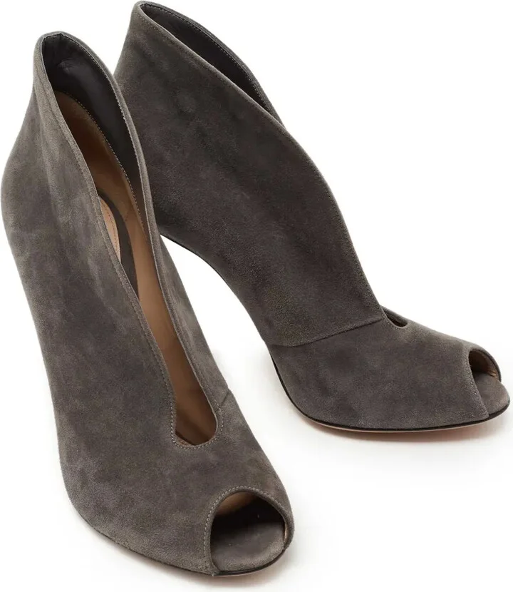 Pre-Owned 110mm Peep-Toe Pumps - Image 5