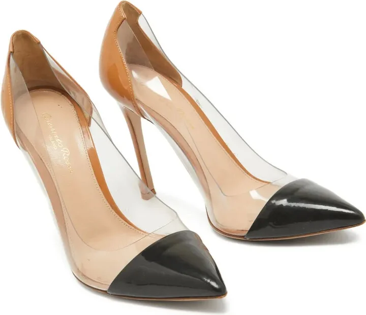 pre-owned 110mm Plexi transparent-panel pumps - Image 3