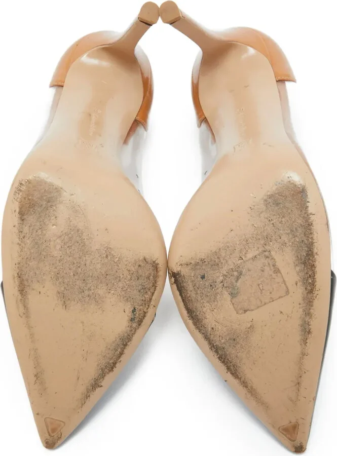 pre-owned 110mm Plexi transparent-panel pumps - Image 5