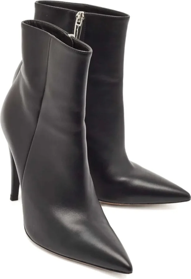 Pre-Owned 110mm Pointed-Toe Boots - Image 2