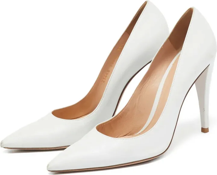 Pre-Owned 110mm Pointed-Toe Pumps - Image 2