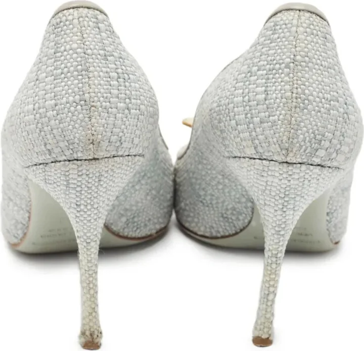 Pre-Owned 110mm Pointed-Toe Pumps - Image 4