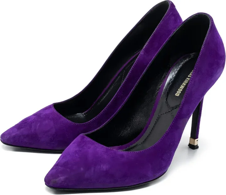 Pre-Owned 110mm Pointed-Toe Pumps - Image 2