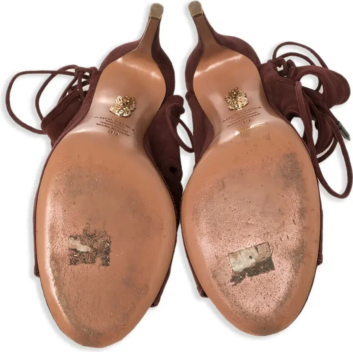 pre-owned 110mm Sloane open-toe sandals - Image 3