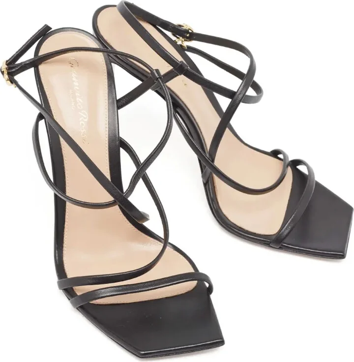 Pre-Owned 110mm Strappy Sandals - Image 2