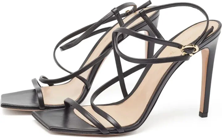 Pre-Owned 110mm Strappy Sandals - Image 3